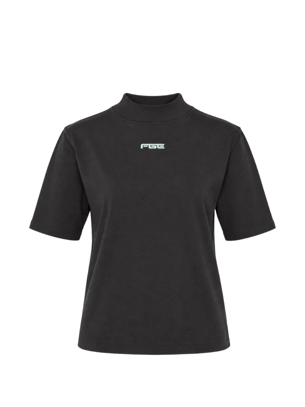 FEAR OF GOD ESSENTIALS slim mock-neck T-shirt Zwart