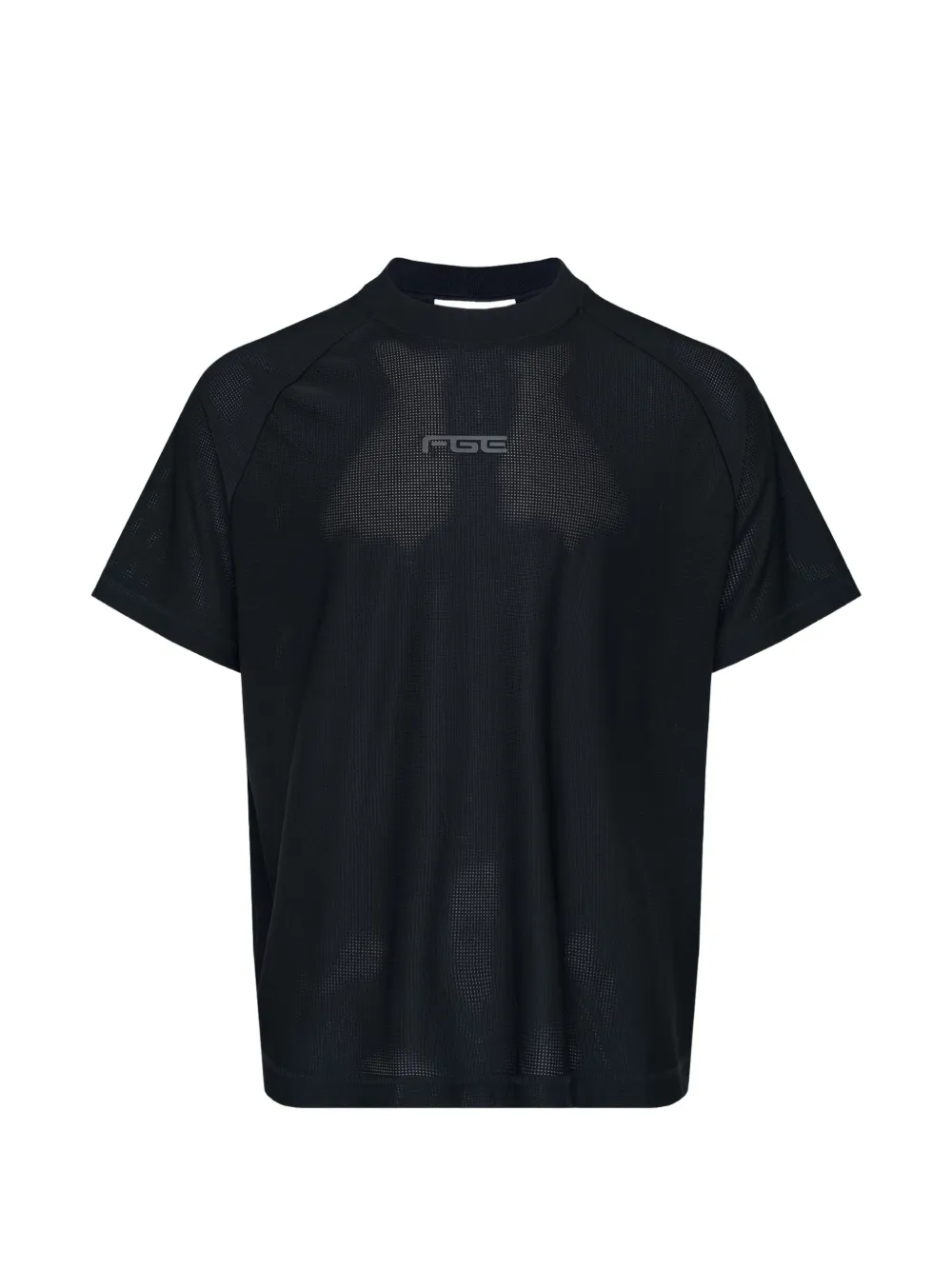 FEAR OF GOD ESSENTIALS Mesh T-shirt met raglanmouwen Zwart