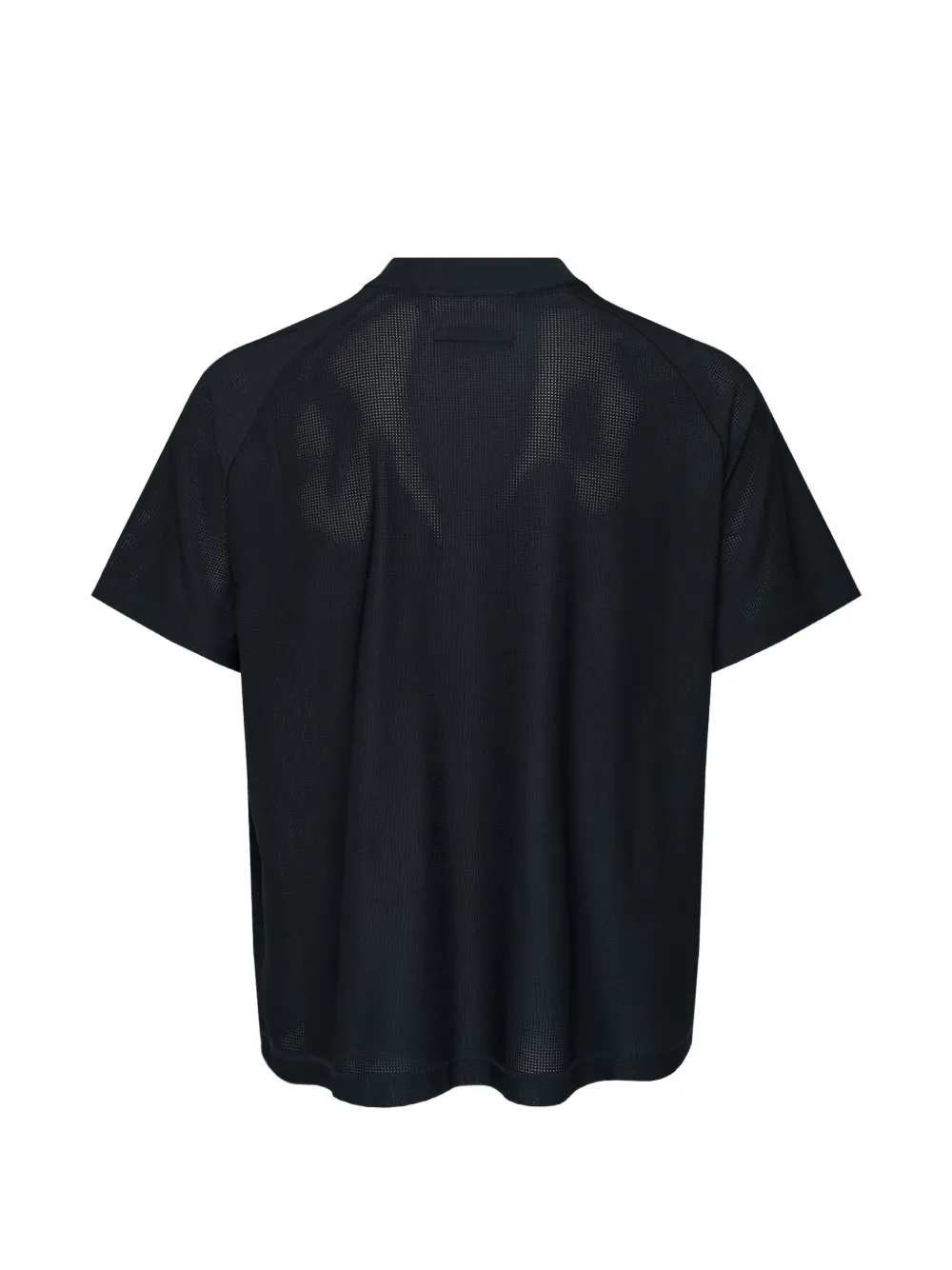 FEAR OF GOD ESSENTIALS Mesh T-shirt met raglanmouwen Zwart