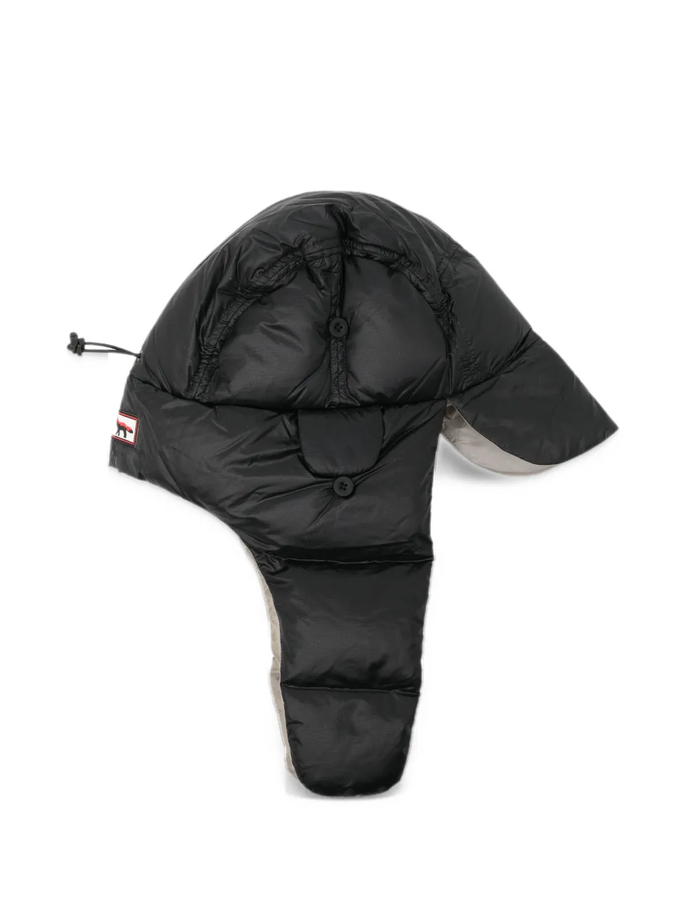 Maison Kitsuné x Nanga padded hat Zwart