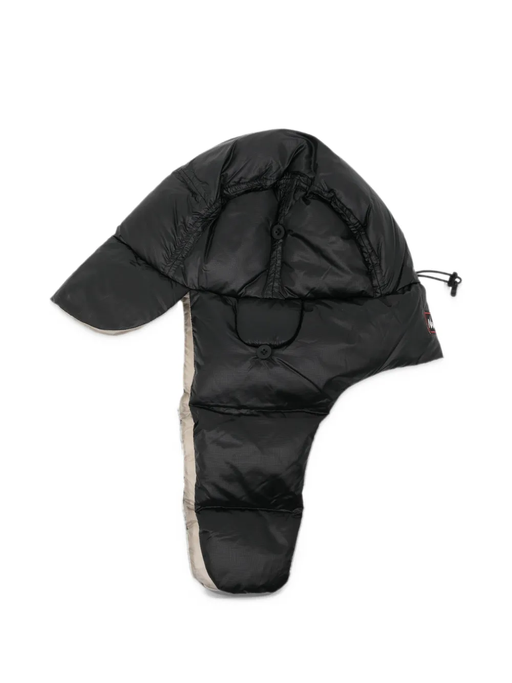 Maison Kitsuné x Nanga padded hat Zwart