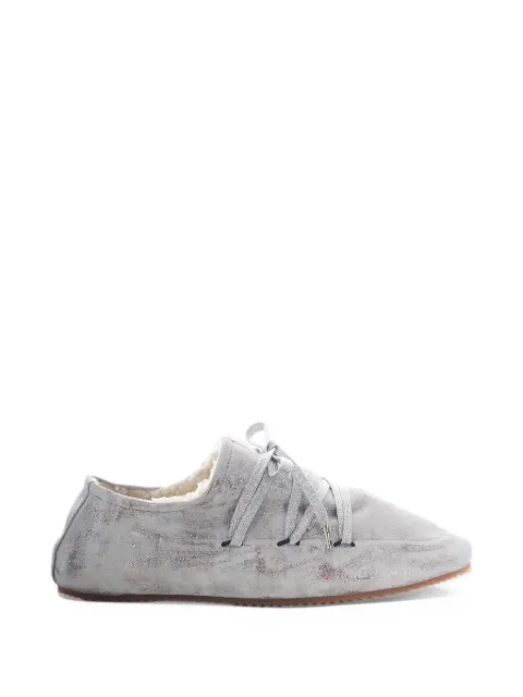 RIEN STUDIO lace-up leather sneakers