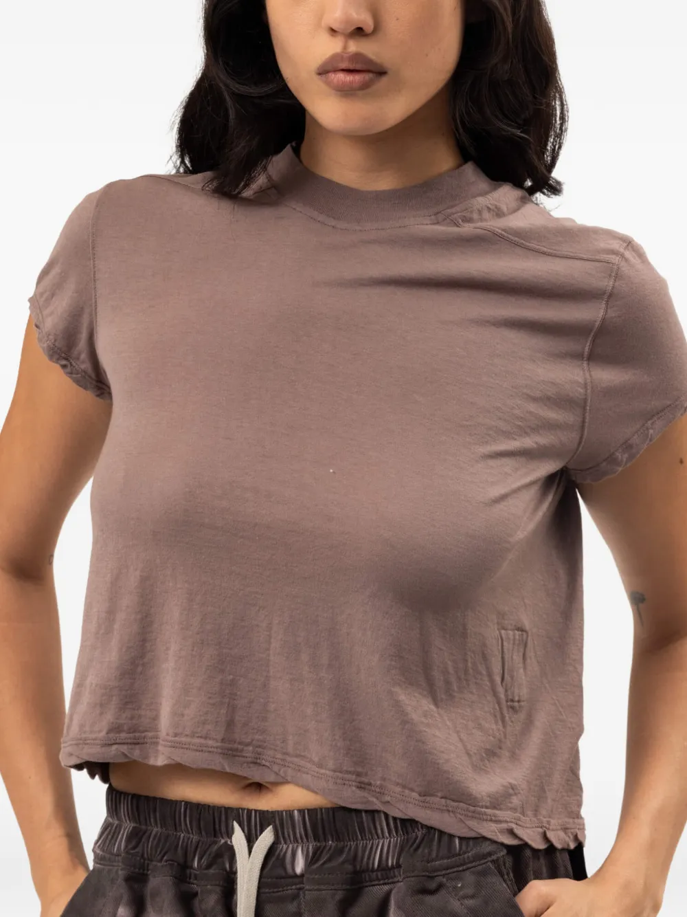 Rick Owens DRKSHDW Level T-shirt Bruin