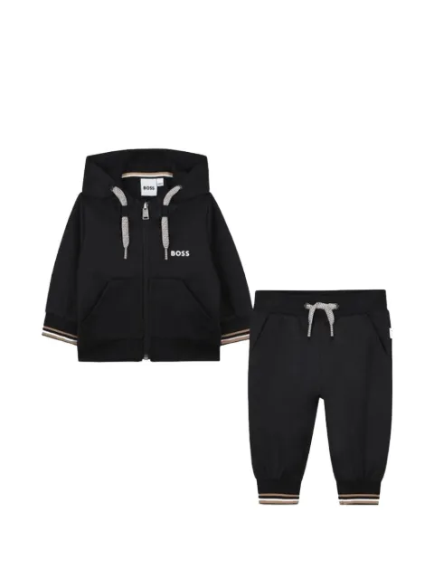 BOSS Kidswear survêtement à capuche et logo imprimé