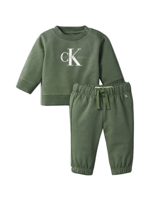 Calvin Klein Kids logo-print tracksuit