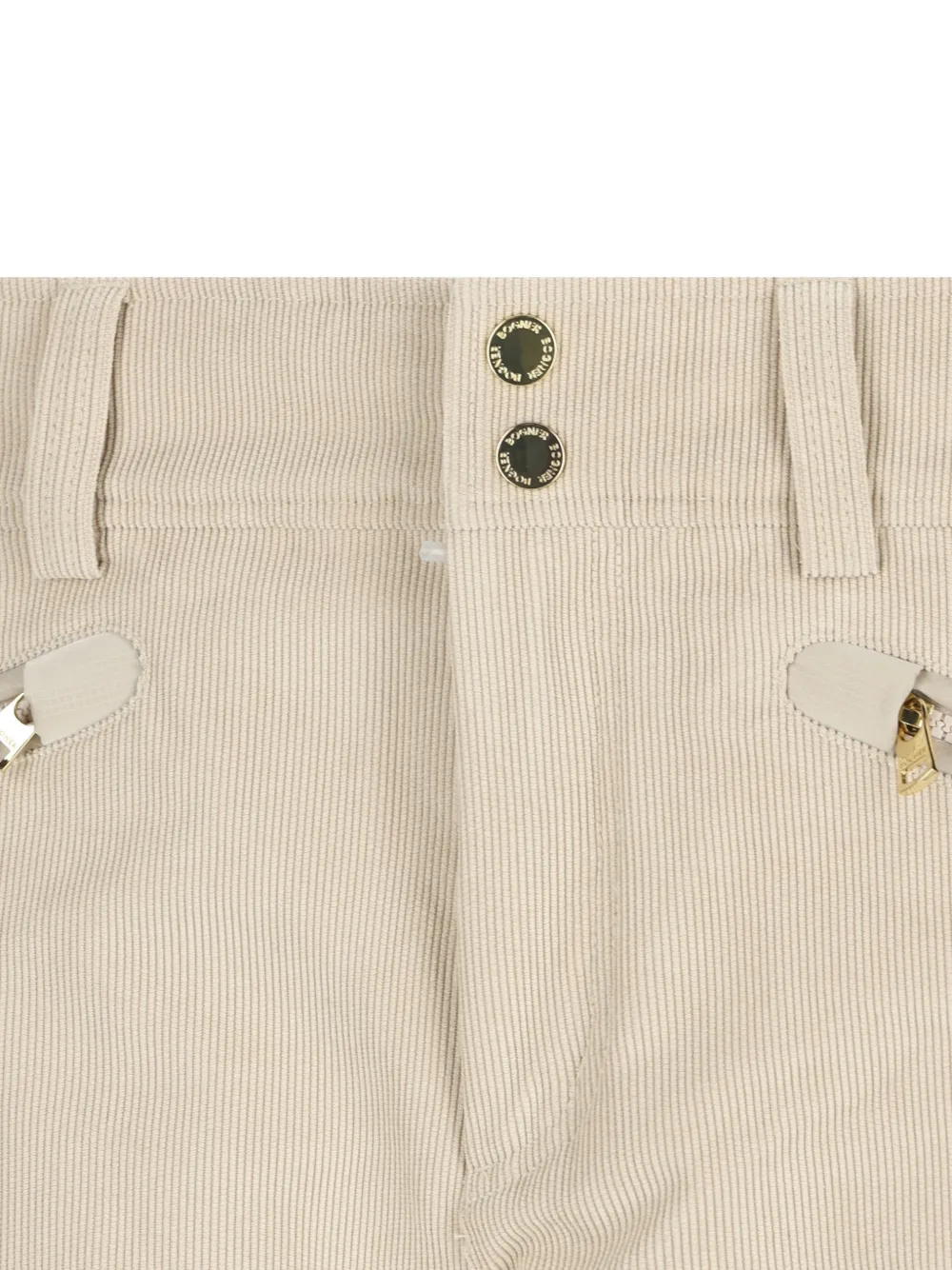 BOGNER Lenie corduroy ski trousers Beige