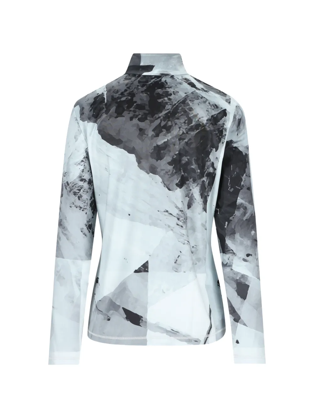 BOGNER graphic-print zip-up sweatshirt Wit