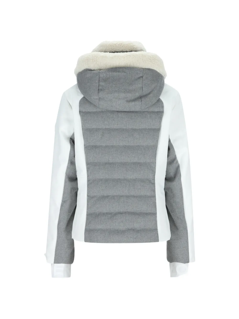 BOGNER quilted hooded jacket Wit