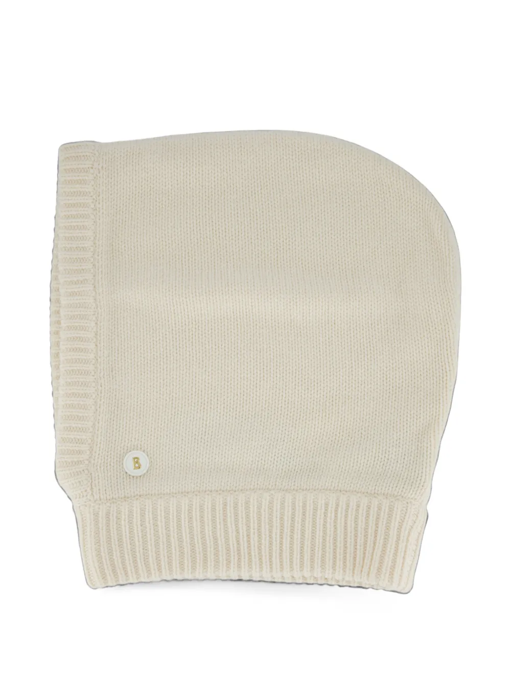 BOGNER Berny1 ribbed-knit balaclava Beige