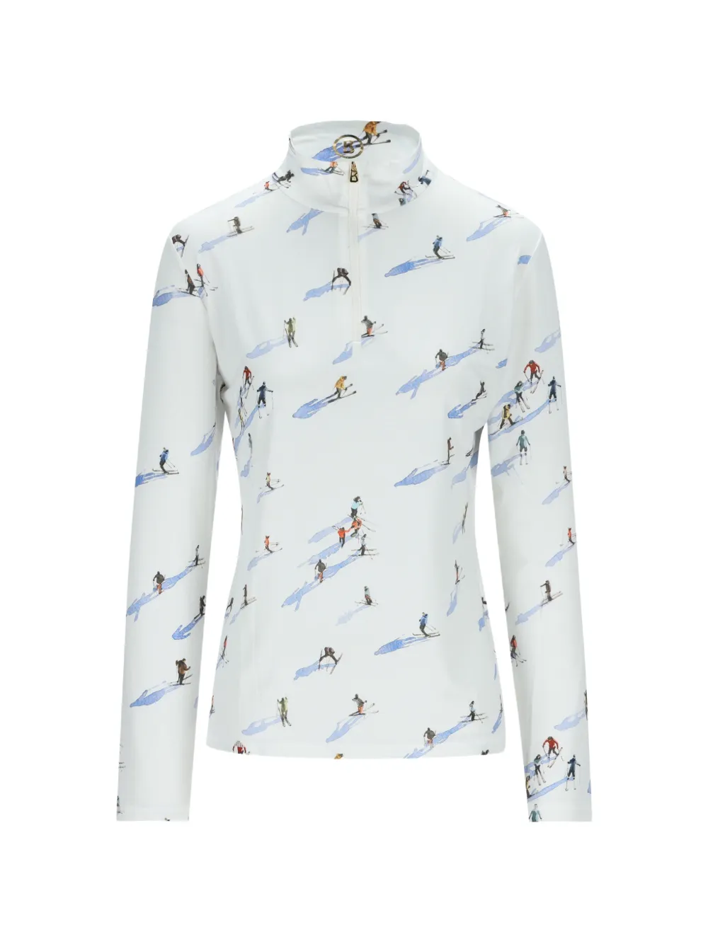 BOGNER half-zip sweater Wit