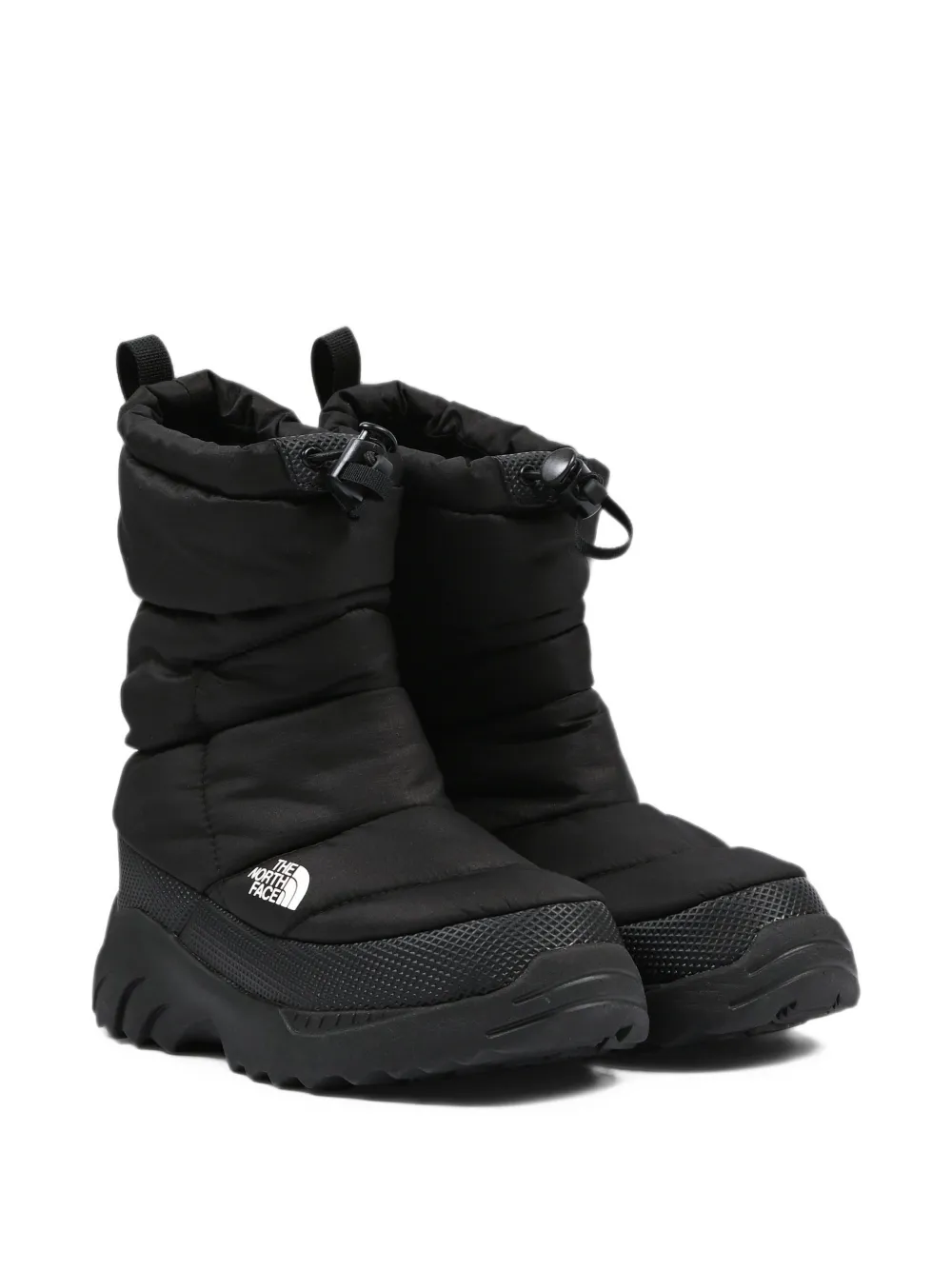The North Face Kids quilted toggle-fastening boots - Nero