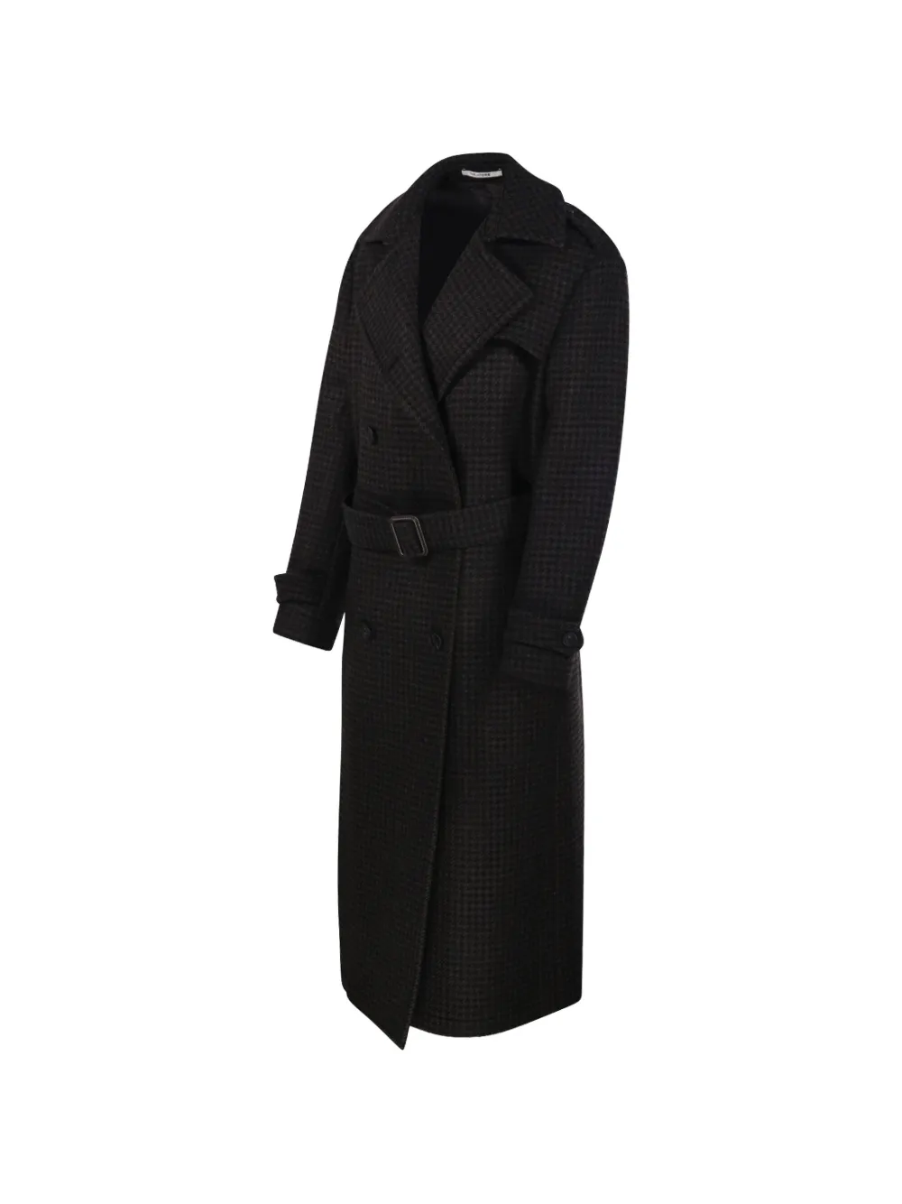 Tagliatore Bonny double-breasted houndstooth coat Bruin