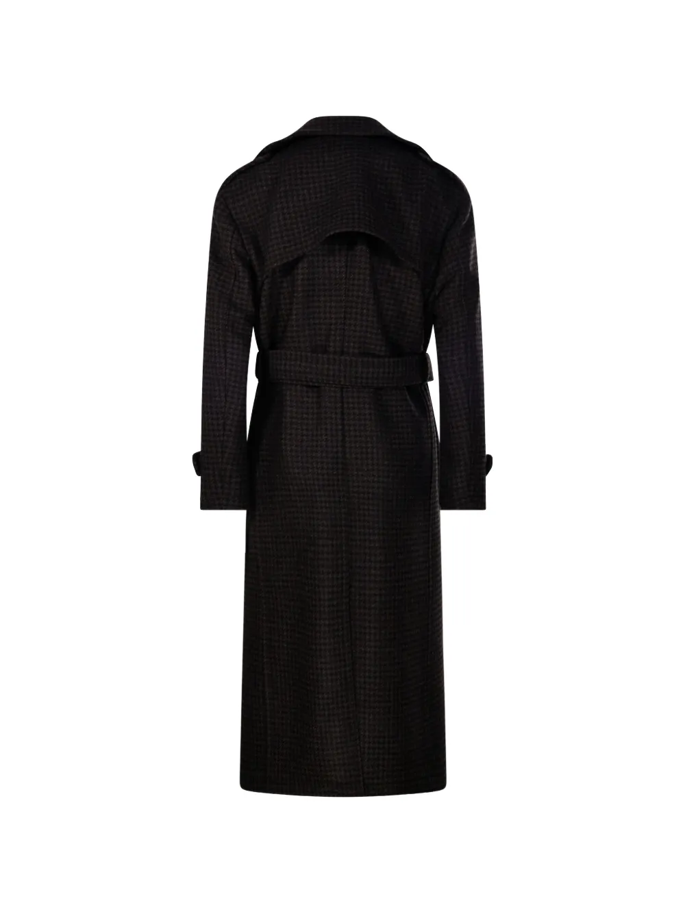 Tagliatore Bonny double-breasted houndstooth coat Bruin
