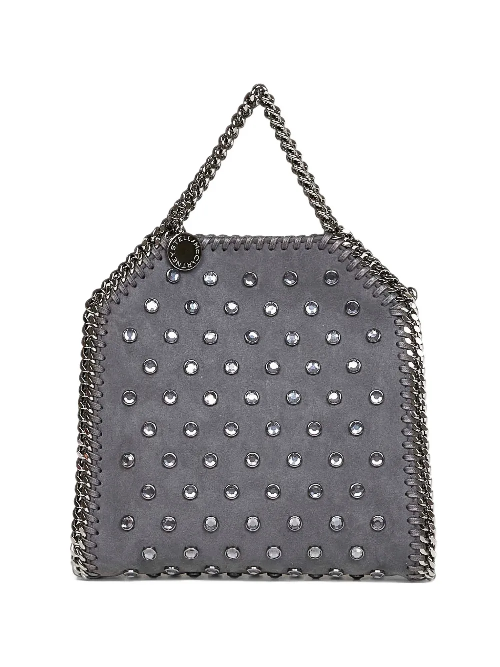 Stella McCartney Falabella crystal-embellished tote bag - Grey
