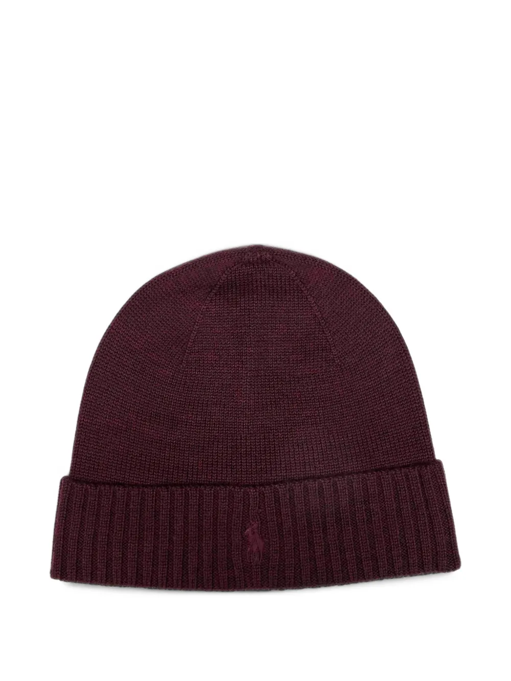 Polo Ralph Lauren signature Pony wool beanie - Rot