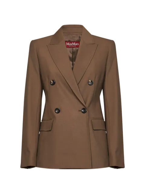 Max Mara chaqueta con solapas de pico