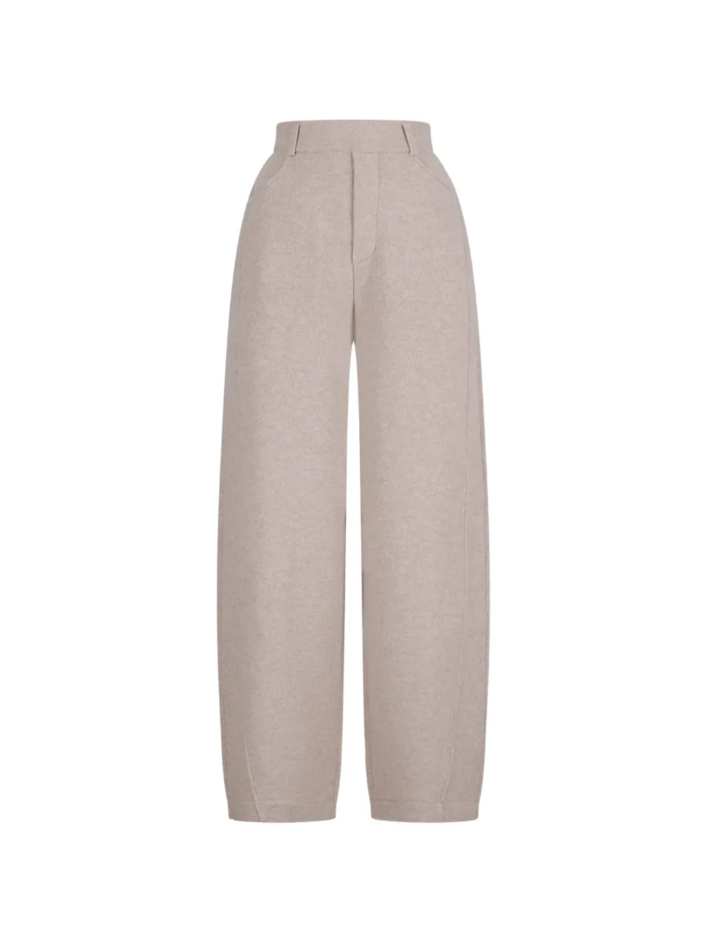 Lisa Yang Veda knitted trousers Beige