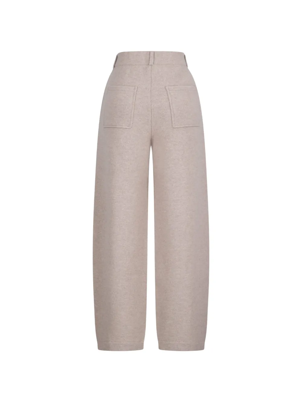 Lisa Yang Veda knitted trousers Beige