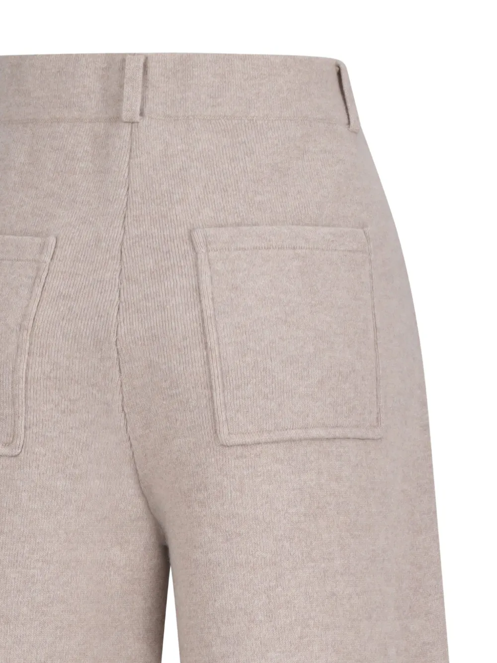 Lisa Yang Veda knitted trousers Beige