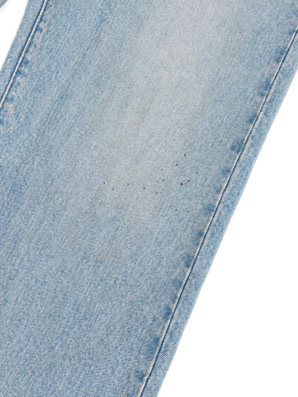 AMISH James faded jeans Blauw