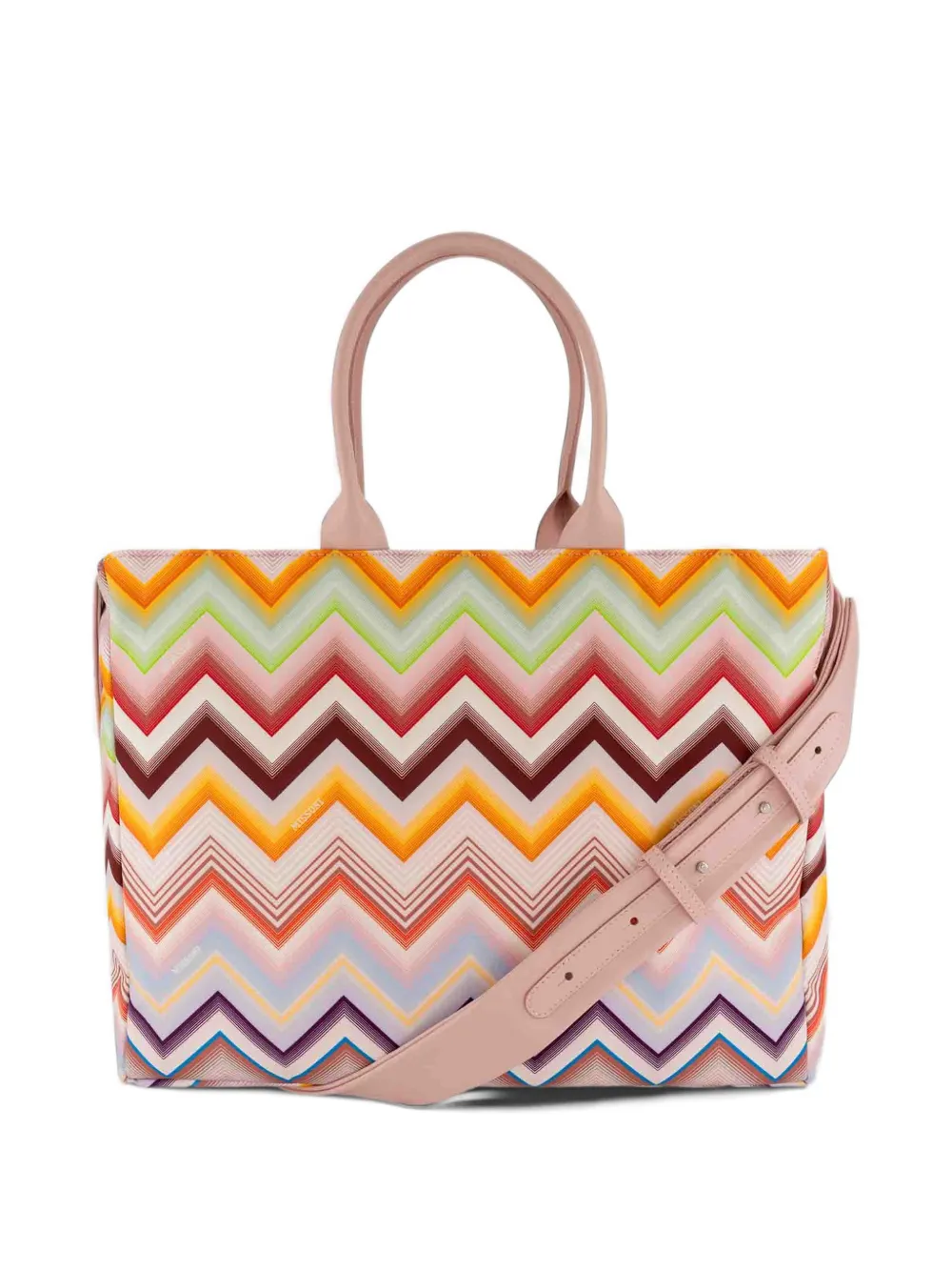 Missoni Kids zigzag-print changing bag - Multicolour