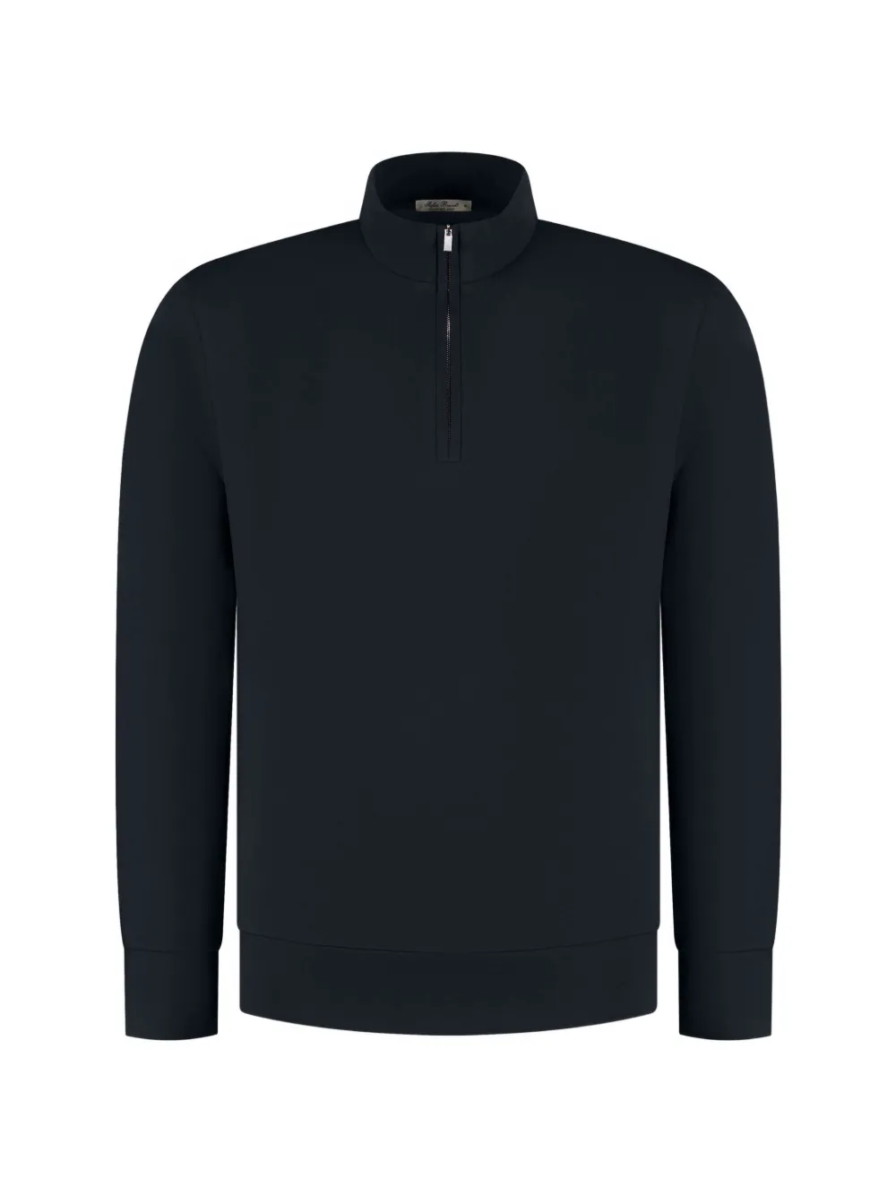 Stefan Brandt Joar quarter-zip sweater - Blu