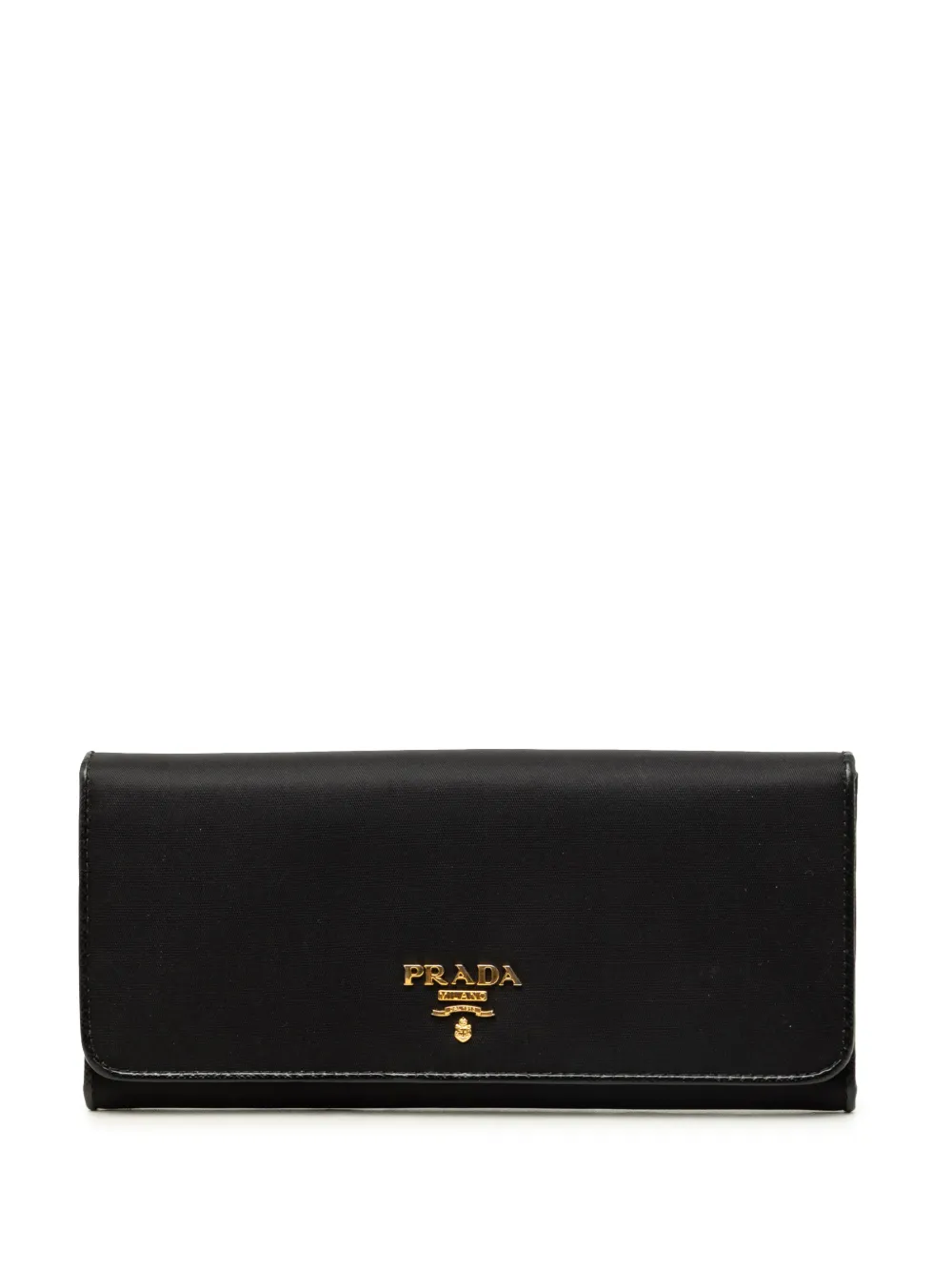 Prada Pre-Owned 2000-2013 Tessuto Wallet long wallets - Nero