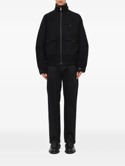 Wooyoungmi zipped bomber jacket