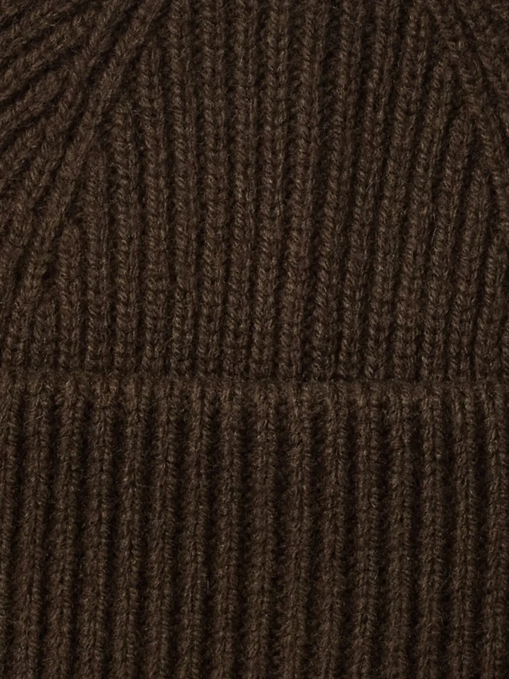 SELECTED Mason Sailor ribbed beanie hat Bruin