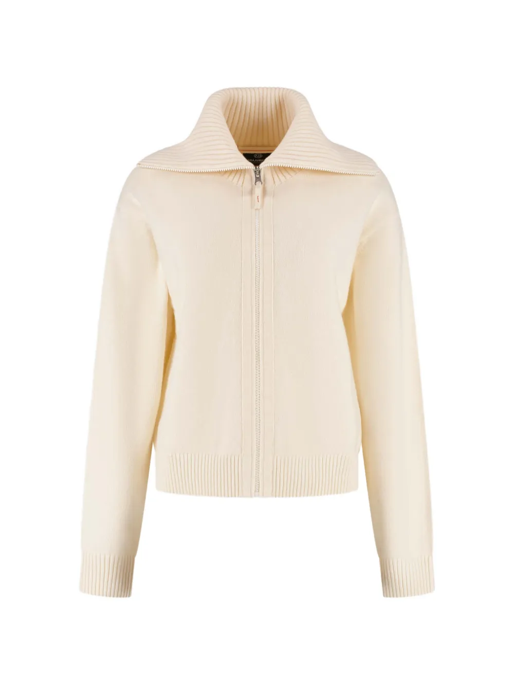 Parajumpers Spinga zip-up ribbed-collar cardigan - Neutrals