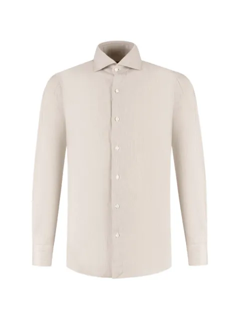 Finamore 1925 Napoli Napoli Traveller spread-collar button-up shirt