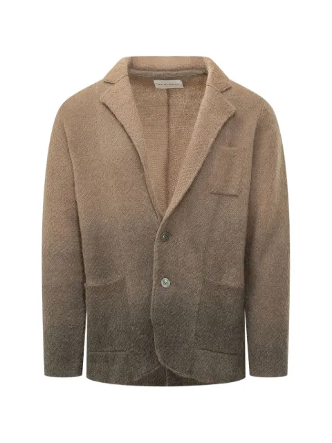 SANFREDI ombré-effect notched-lapels jacket
