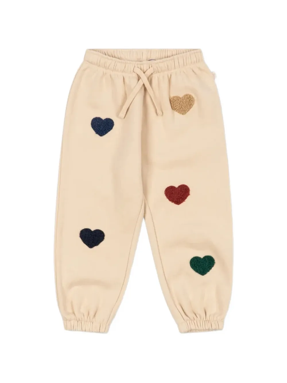 Konges Sløjd heart-patch track pants - Toni neutri