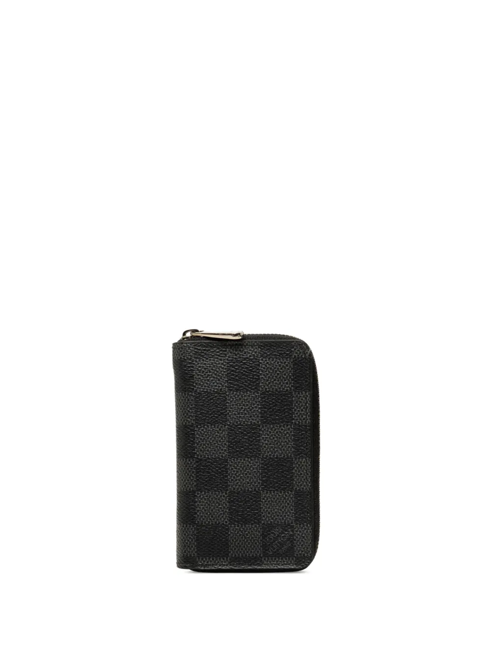 Louis Vuitton Pre-Owned 2016 Damier Graphite Zippy Purse coin pouch - Nero