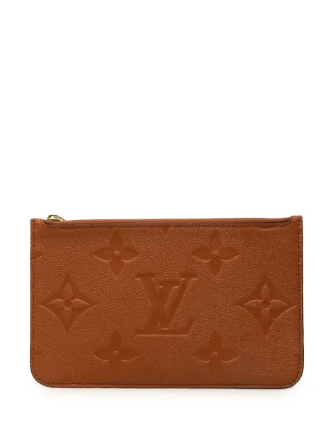 Louis Vuitton Pre-Owned 2021-2026 Monogram Empreinte Giant Neverfull MM pouch