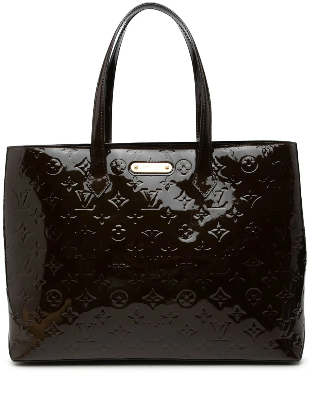 Louis Vuitton Pre-Owned 2010 Monogram Vernis Wilshire MM tote bag - Violett