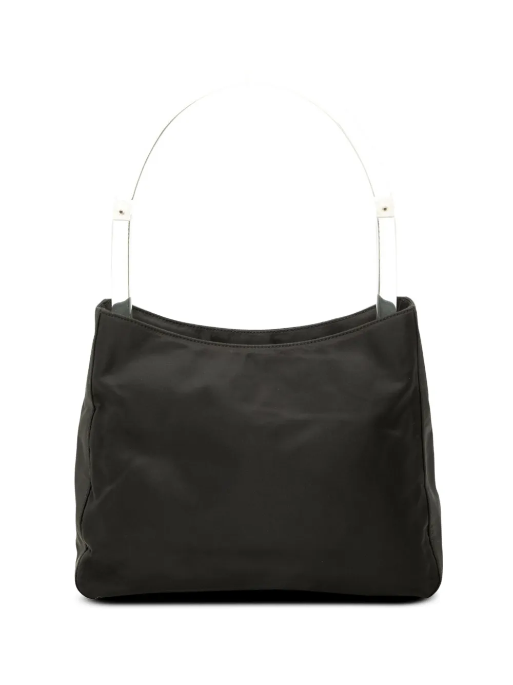 Prada Pre-Owned 2013-2026 Tessuto Acrylic Handle Bag shoulder bag - Nero