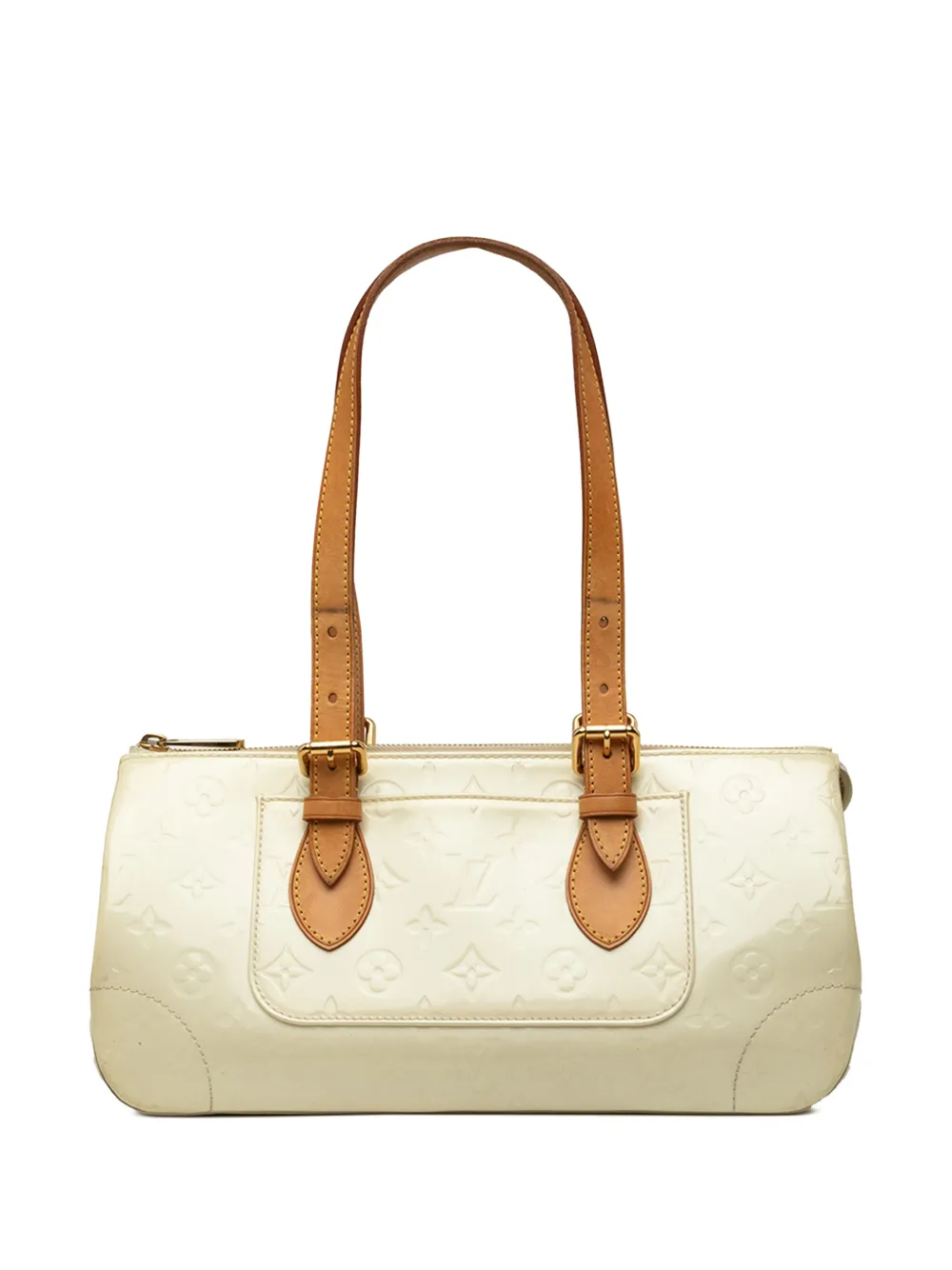 Louis Vuitton Pre-Owned 2007 Monogram Vernis Rosewood Avenue shoulder bag - White