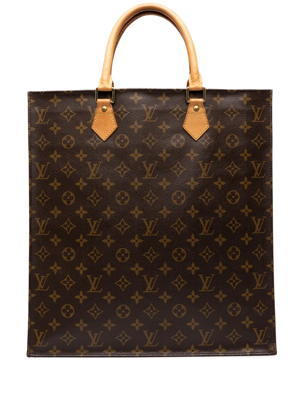 Louis Vuitton Pre-Owned 2004 Monogram Sac Plat tote bag - Marrone