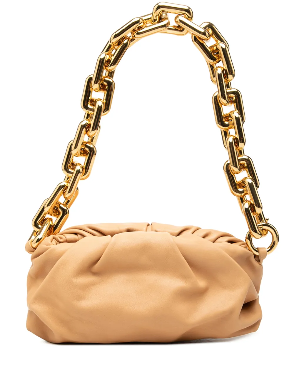Bottega Veneta Pre-Owned 2012-2026 Lambskin Chain Pouch shoulder bag - Neutrals