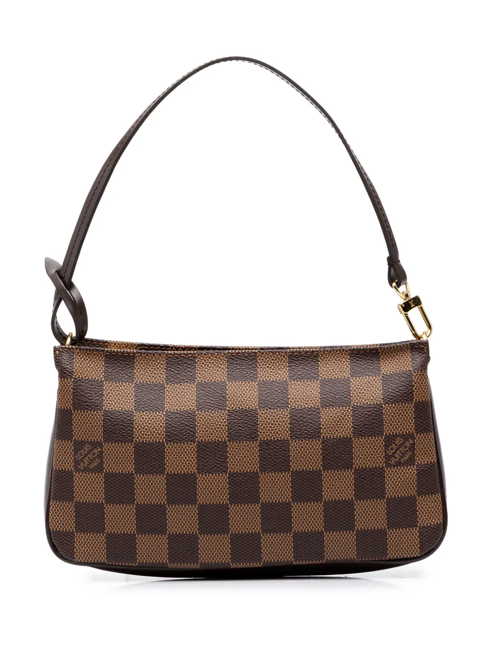 Louis Vuitton Pre-Owned 2002 Damier Ebene Navona shoulder bag - Brown