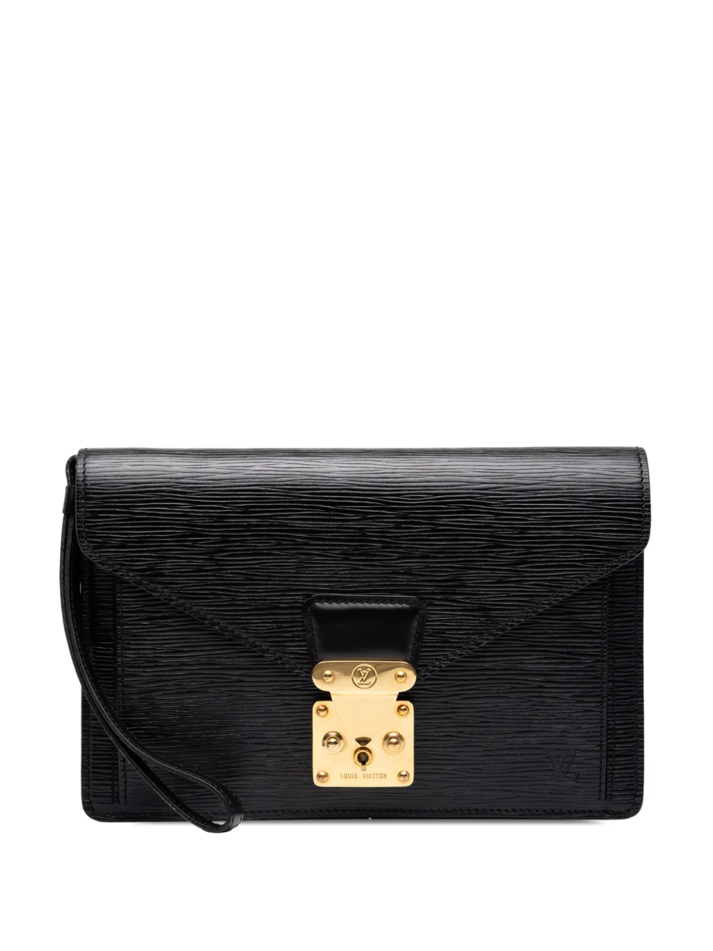 Louis Vuitton Pre-Owned 1991 Epi Pochette Sellier Dragonne clutch bag - Black