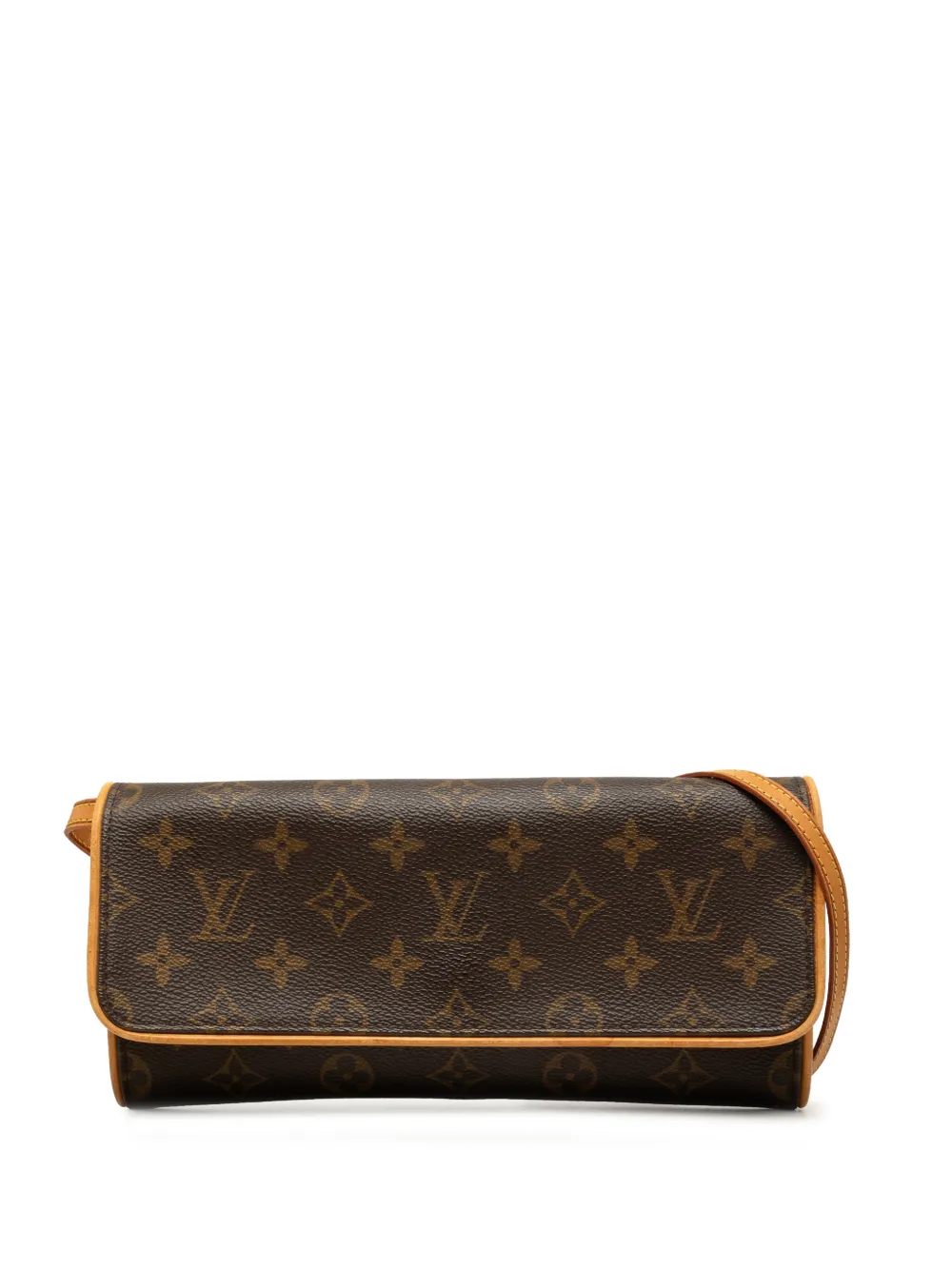 Louis Vuitton Pre-Owned 1999 Monogram Pochette Twin GM crossbody bag - Marrone