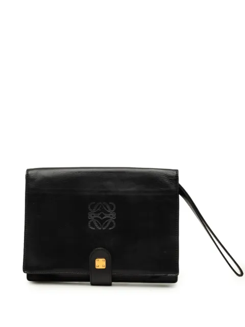Loewe Pre-Owned pochette à logo Anagram 20e siècle