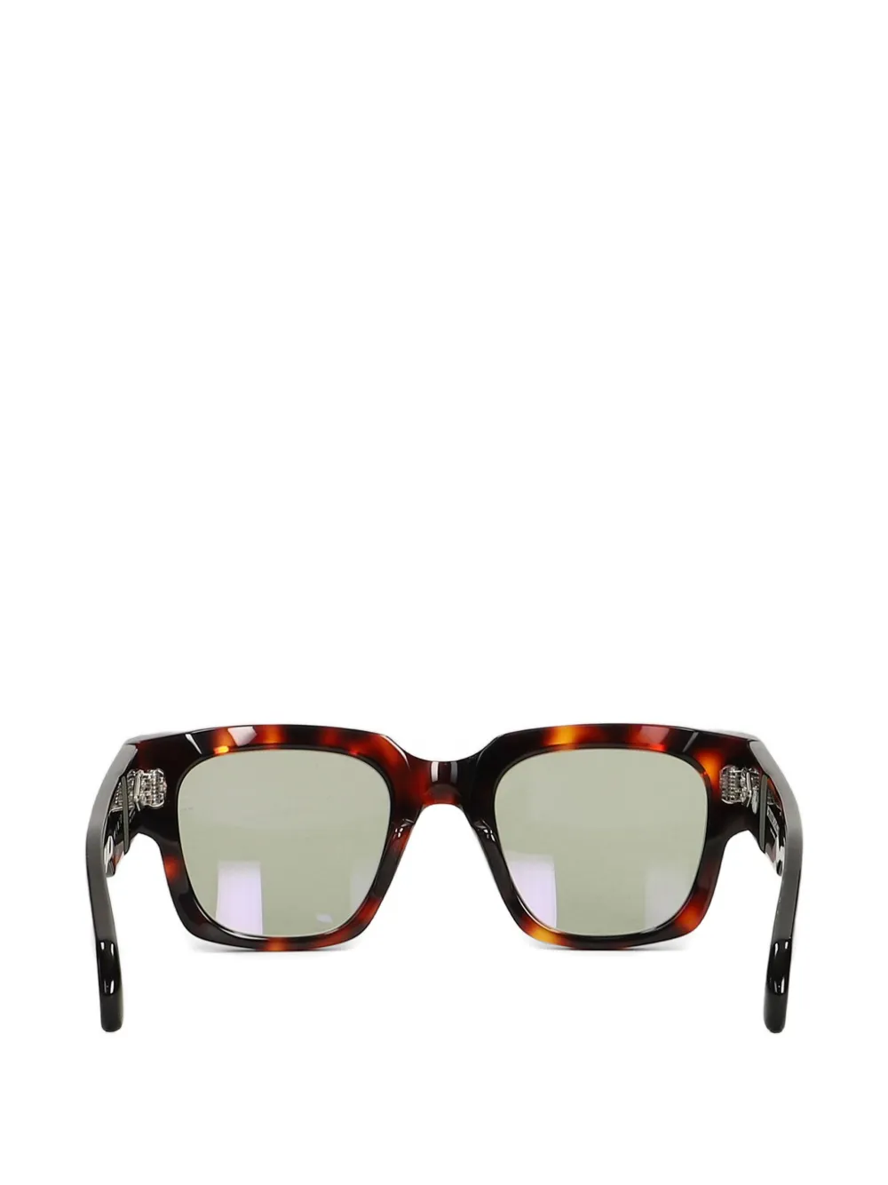 Jacques Marie Mage Enzo square-frame sunglasses Bruin