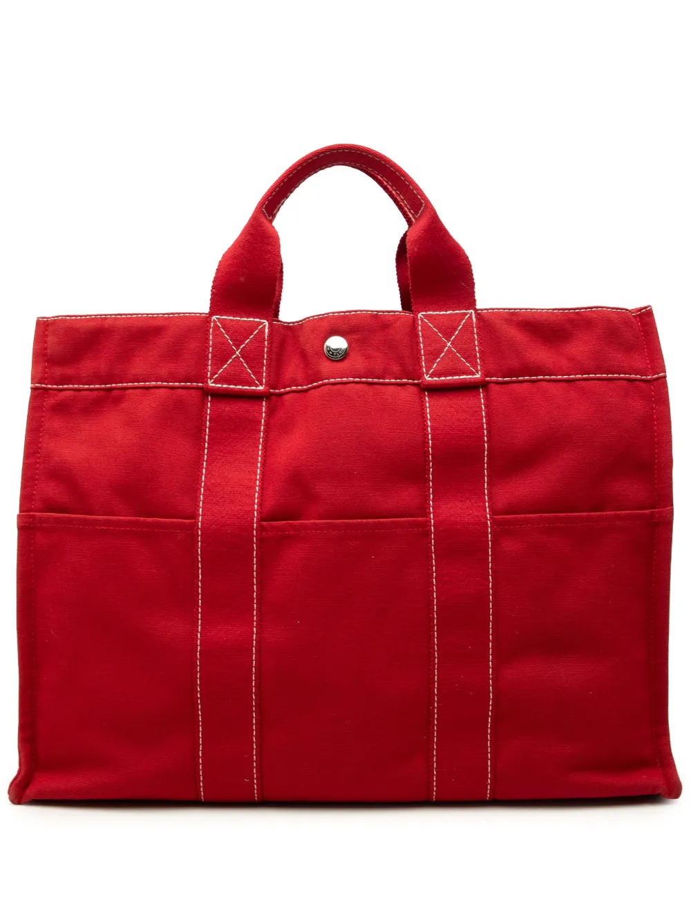 Hermès Pre-Owned 2010-2026 Canvas Fourre Tout MM tote bag - Rot