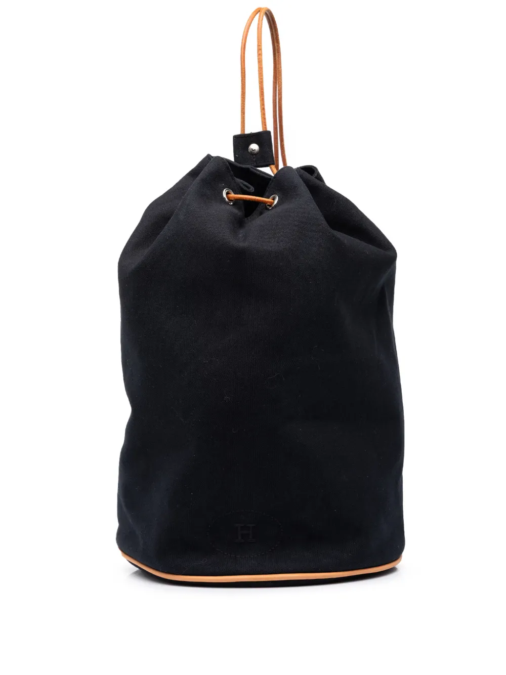 Hermès Pre-Owned 1990-2010 Toile Polochon Mimile backpack - Schwarz