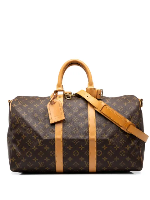 Louis Vuitton Pre-Owned дорожная сумка Monogram Keepall Bandouliere 45 (1996 год)