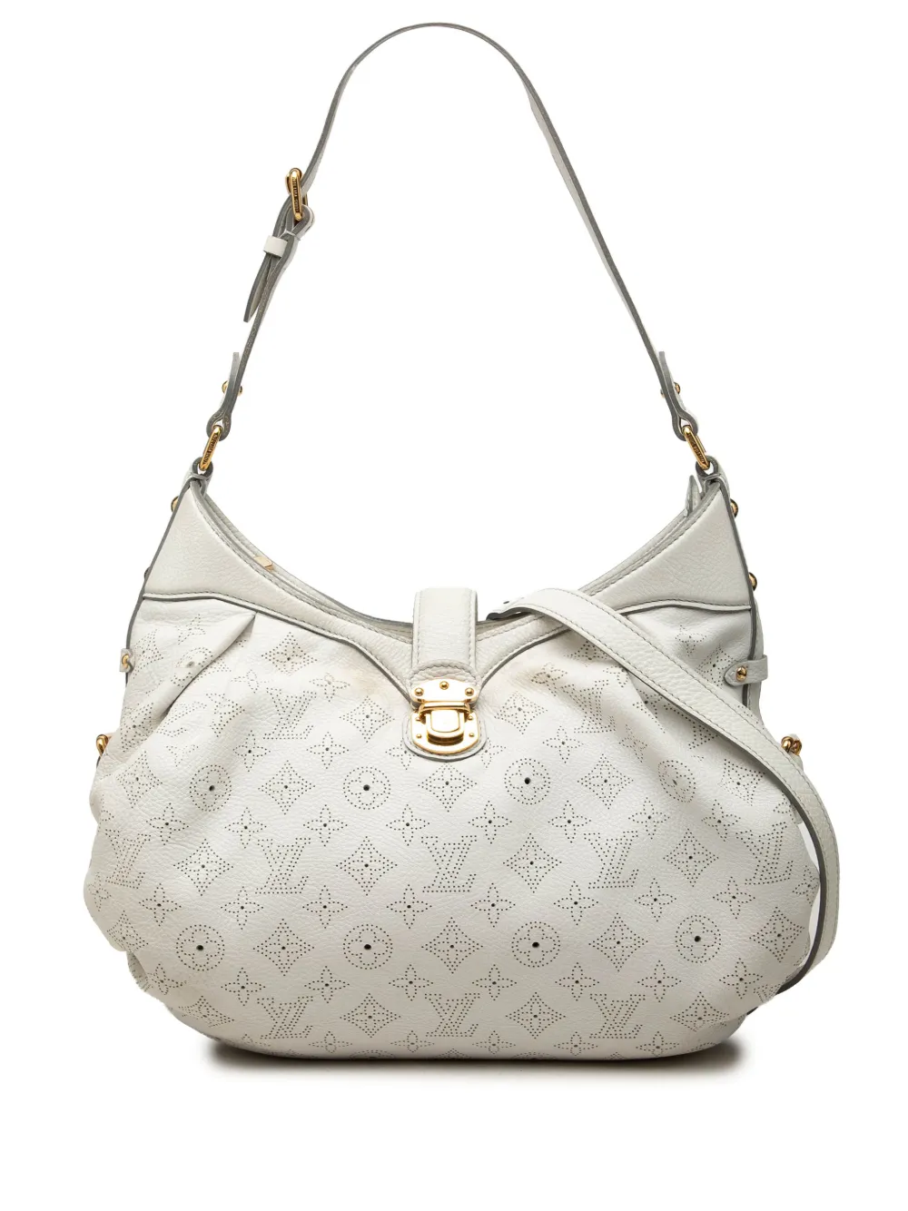 Louis Vuitton Pre-Owned 2008 Monogram Mahina XS crossbody bag - White