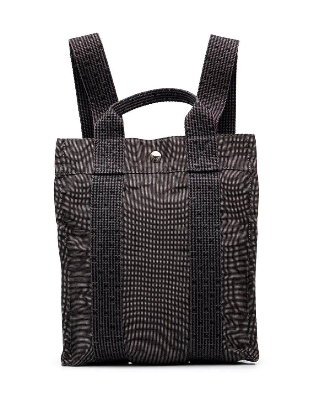 Hermès Pre-Owned 1990-2010 Canvas Herline PM backpack - Grau